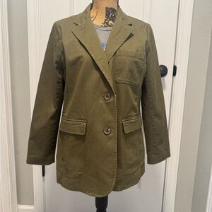 Talbots Olive Green Women's Blazer
